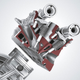 Illustration for article titled 2010 Mercedes E-Class Coupe: Sexy Engine Mega-Gallery